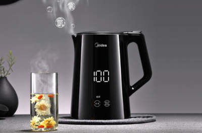 科技感引領(lǐng)潮流 美的電水壺成生活電器新寵